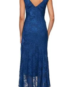 Alex Evenings - 8175734 Laced High Low A-Line Dress