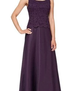 Alex Evenings - 82122326 Lace Bodice With Jacket A-Line Dress