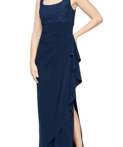 Alex Evenings - 84122475 Sleeveless With Bolero Jacket Long Dress