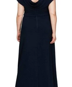 Alex Evenings - 84351491 Matte Jersey A-line Dress