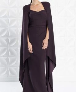 Alexander By Daymor - 1272 Strapless V-Neck Long Evening Dress