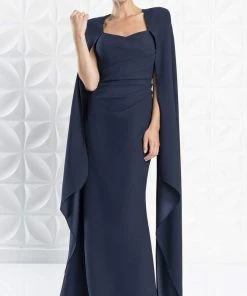 Alexander By Daymor - 1272 Strapless V-Neck Long Evening Dress