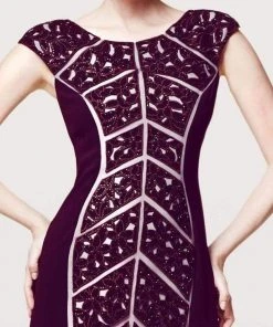 Alexander By Daymor - 157 Shining Sequined Cutout Bodycon Dress