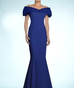 Alexander By Daymor - 2003 Ruffles Off Shoulder Evening Gown