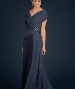 Alexander By Daymor - 701 V-Neck A-Line Gown
