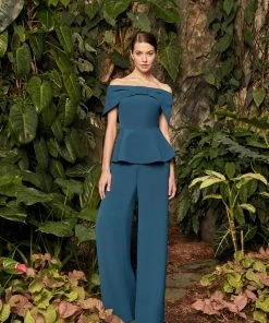 Alexander By Daymor - 990B Off The Shoulder Top With Leg Pants 12 Alexander By Daymor - 990B Off The Shoulder Top With Leg Pants