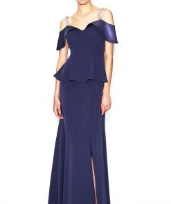 Alexander By Daymor - Embellished Sweetheart Trumpet Dress 550