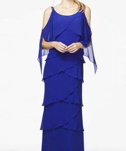 Alexander By Daymor - Scoop Neck Sheath Dress 371