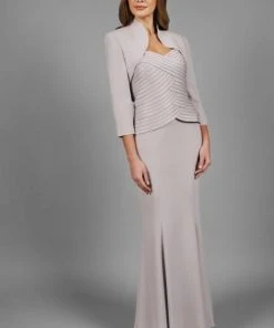 Alexander By Daymor - Three Piece Sweetheart Trumpet Dress 707003