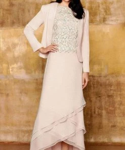 Alexander By Daymor - Tiered Tulip A-Line Dress 5137