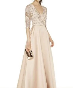 Alyce Paris - 27388 Embroidered Lace A-line Dress