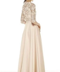 Alyce Paris - 27388 Embroidered Lace A-line Dress