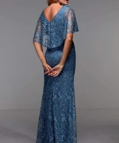 Alyce Paris - 27506 V Neck Sheath Evening Gown