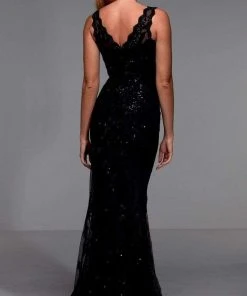 Alyce Paris - 27545 Scalloped Lace Long Dress