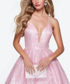 Alyce Paris 3104 - Sequined Cocktail Dress