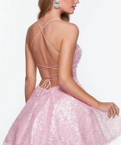 Alyce Paris 3104 - Sequined Cocktail Dress