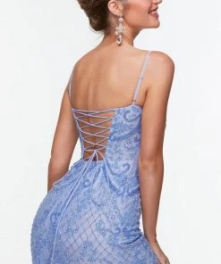 Alyce Paris 4509 - Bejeweled Scoop Fitted Cocktail Dress