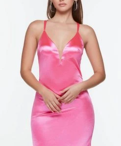 Alyce Paris 4522 - Strappy Plunging V-Neck Cocktail Dress