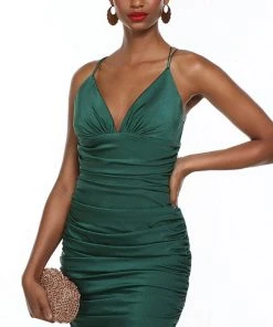 Alyce Paris 4561 - V-Neck Ruched Short Formal Dress 7 Alyce Paris 4561 - V-Neck Ruched Short Formal Dress