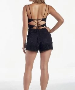 Alyce Paris - 60983 Beaded Sweetheart Romper With Sheer Overskirt 6 Alyce Paris - 60983 Beaded Sweetheart Romper With Sheer Overskirt