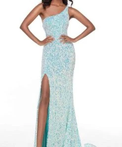 Alyce Paris - 61114 One Shoulder Sequin Gown