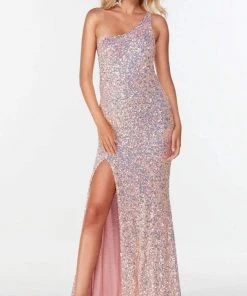 Alyce Paris - 61114 One Shoulder Sequin Gown