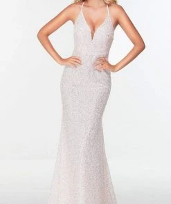 Alyce Paris - 61117 Sleeveless Fitted Sequin Dress