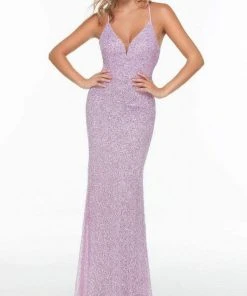 Alyce Paris - 61117 Sleeveless Fitted Sequin Dress