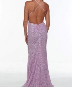 Alyce Paris - 61117 Sleeveless Fitted Sequin Dress