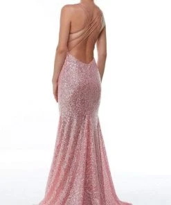 Alyce Paris - 61118 Straight-Across Sequin Gown