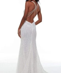 Alyce Paris - 61118 Straight-Across Sequin Gown