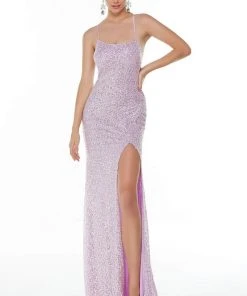 Alyce Paris - 61122 Scoop Neck Sequin Gown