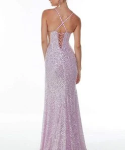 Alyce Paris - 61122 Scoop Neck Sequin Gown