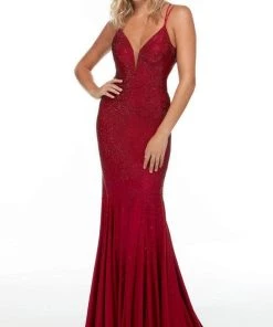 Alyce Paris - 61138 Beaded Sleeveless Mermaid Gown