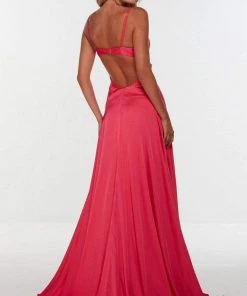 Alyce Paris - 61140 Long Cutout Accented Gown