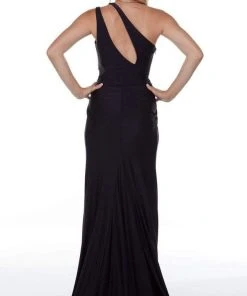Alyce Paris - 61164 Shoulder Slit Evening Gown