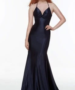 Alyce Paris - 61168 Knot Style Trumpet Gown 21 Alyce Paris - 61168 Knot Style Trumpet Gown