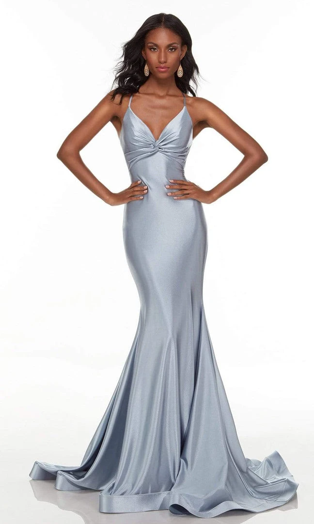 Alyce Paris - 61168 Knot Style Trumpet Gown 3 Alyce Paris - 61168 Knot Style Trumpet Gown