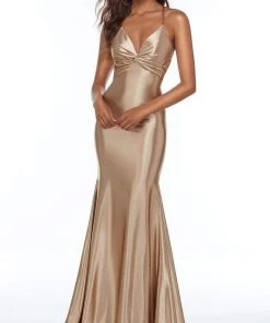 Alyce Paris - 61168 Knot Style Trumpet Gown 26 Alyce Paris - 61168 Knot Style Trumpet Gown