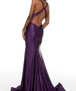 Alyce Paris - 61173 Plunging Mermaid Gown