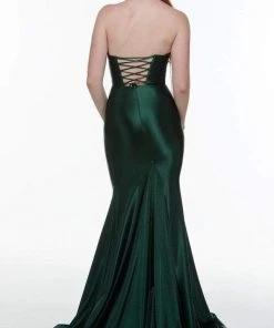 Alyce Paris - 61176 Strapless Satin Mermaid Dress