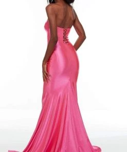 Alyce Paris - 61176 Strapless Satin Mermaid Dress