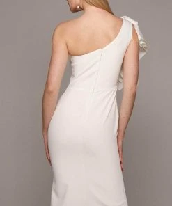 Alyce Paris 70005 - Ruffle Sleeve Fitted Formal Dress