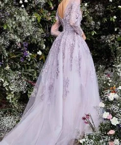 Andrea And Leo - A1024 Enchanting Embellished A-Line Dress