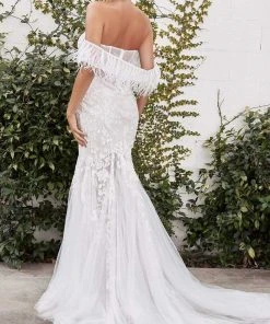 Andrea And Leo - A1068W Beaded Corset Mermaid Bridal Gown