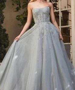 Andrea And Leo A1095 - Strapless Corset A-Line Dress