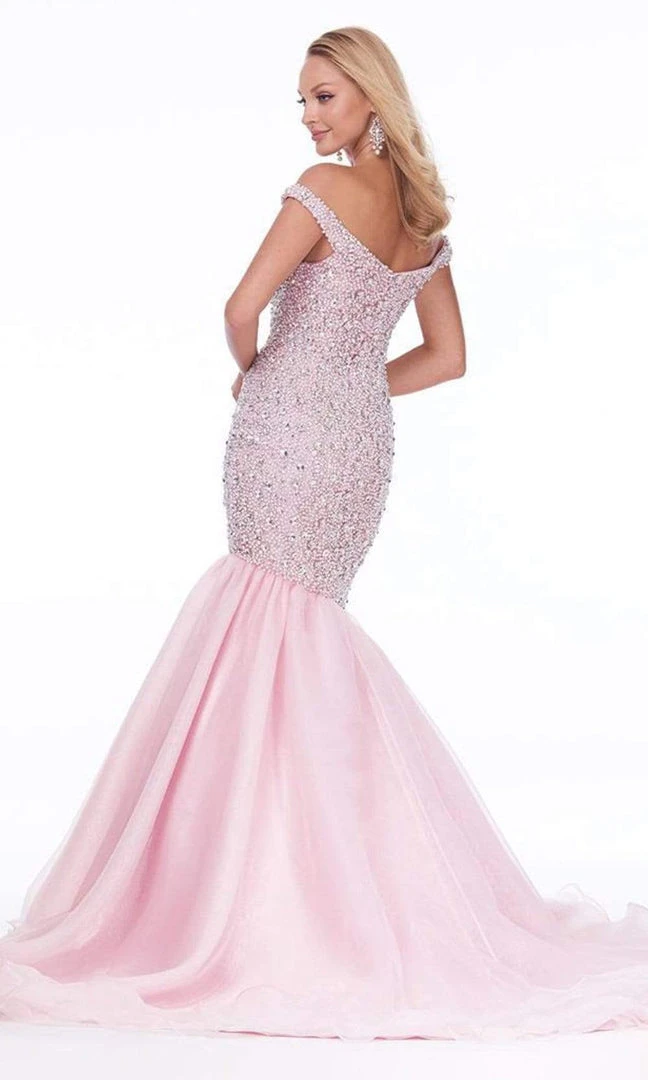 Ashley Lauren - 11042 Beaded Off Shoulder Trumpet Dress 7 Ashley Lauren - 11042 Beaded Off Shoulder Trumpet Dress