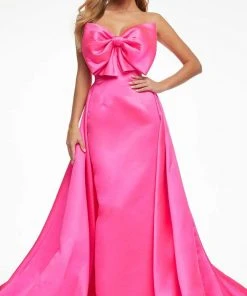 Ashley Lauren - 11073 Strapless Column/A-Line Evening Gown