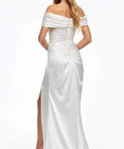 Ashley Lauren - 11093 Ruched Sheath Evening Dress