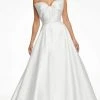Ashley Lauren - 11097 Bow Accent Strapless Bodice Mikado Ballgown